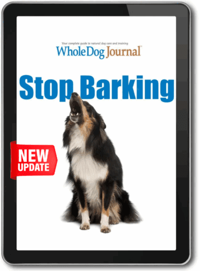 Stop Barking eBook from Whole Dog Journal