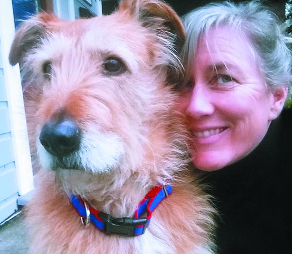nancy kerns with dog