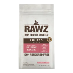 RAWZ_WebsiteCarousel_Dog_LTDKibble_Salmon_3.5lbs