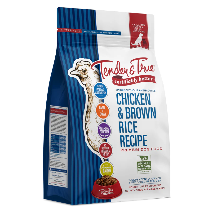 Tender and True Chicken brown rice