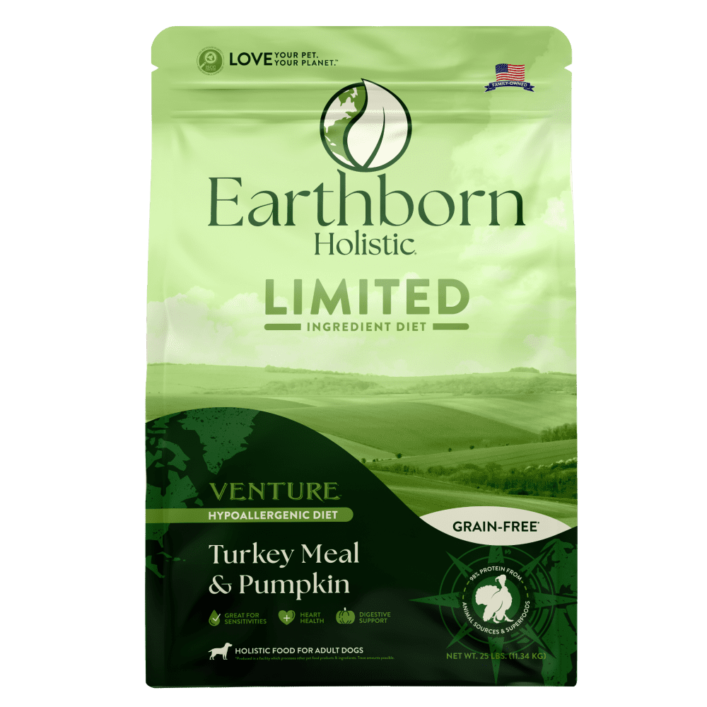earthborn holistic venture turkey meal pumpkin