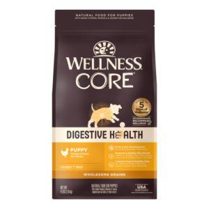 wellness core digestive puppy chicken brown rice