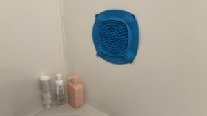 Need to keep your dog entertained during bath times? There is a lick mat for that.