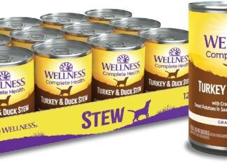 Wellness Turkey & Duck Stew with Sweet Potatoes & Cranberries Canned Dog Food