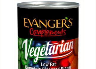 Evanger's Low Fat Vegetarian Dinner Canned Dog & Cat Food