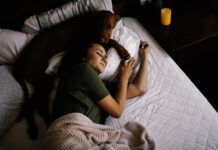 Dog's can tell when you're sick and will often try to comfort you.