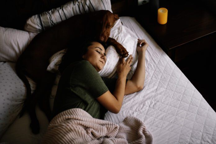 Dog's can tell when you're sick and will often try to comfort you.