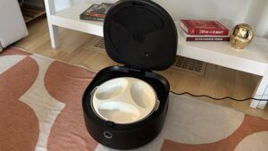 The Petilbro polar app tracks your dog's eating time.