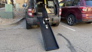 The Petsafe dog car ramp is a good choice for hatchbacks and sedans.