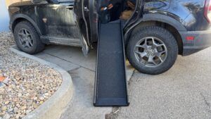 Long pet ramps may be too long for some cars and some doors.