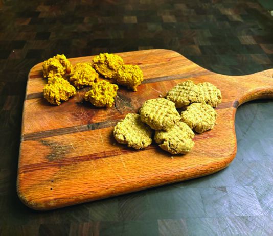 3 ingredient dog treats provide a quick and yummy homemade treat for dogs.