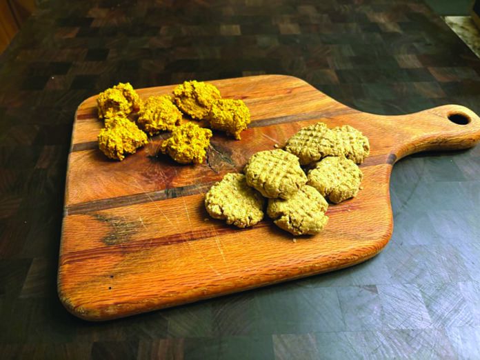 3 ingredient dog treats provide a quick and yummy homemade treat for dogs.