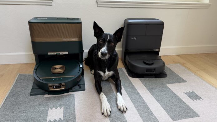 header (1) The best robot vacuums for dog hair don't solve your shedding problems, but they can help keep things manageable.